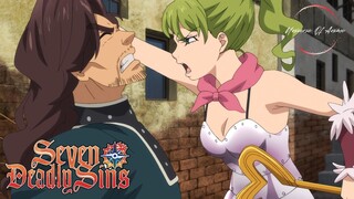 Dreyfus VS Deldry, Arden & Waillo FULL FIGHT SCENE | Seven Deadly Sins | Nanatsu no Taizai