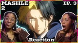 RAYNE??? SIR??! | MASHLE: Magic & Muscles 2 Episode 3 Reaction | Lalafluffbunny