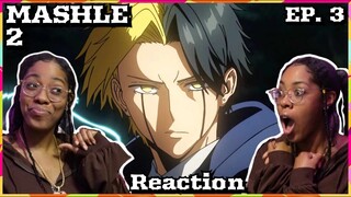 RAYNE??? SIR??! | MASHLE: Magic & Muscles 2 Episode 3 Reaction | Lalafluffbunny