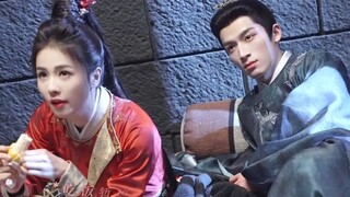 Bai Lu * Wang Xingyue { คดีลึกลับแห่งราชวงศ์ถัง 唐宫奇案之青雾风鸣 } set footage