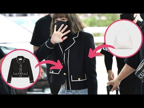 Here’s How Much BLACKPINK Lisa’s Outfit For The Airport To Paris Fashion Week Costs|Mylife
