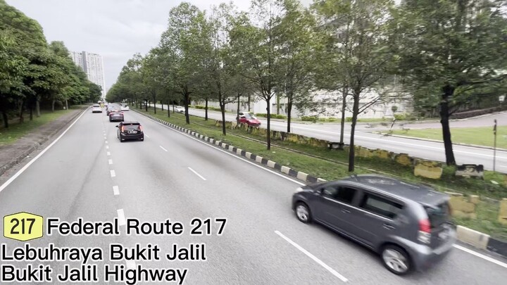 PAVBJ Free Shuttle Bus(LRT Awan Besar to Pavilion Bukit Jalil) POV in KL,Malaysia