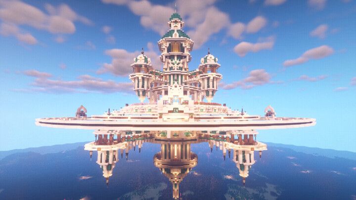 [Su Qing] Di Atas Laut Dalam, Sebuah Kota di Langit! (Tutorial Arsitektur)