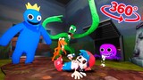 Vs Rainbow Friends 360° FNF VR POV Animation Roblox.