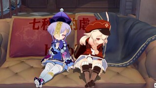 【原神】可莉和七七贴贴