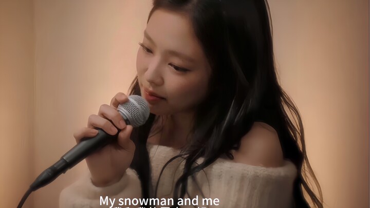 【جيني】【ترجمة ثنائية اللغة】إطلالة الكريسماس على أغنية «Snowman» من جيني كيم