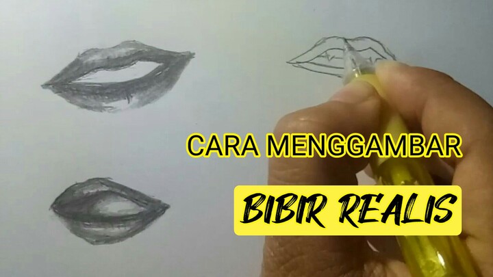 CARA MENGGAMBAR MUDAH, CARA MENGGAMBAR REALIS