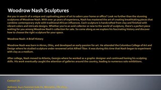 Woodrow Nash Sculptures