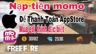 [Garena Free Fire] HƯỚNG DẪN NẠP TIỀN MUA HÒM THÍNH ĐẶC BIỆT GIẢM GIÁ IPHONE BẰNG MOMO P2 |Thành Mốc