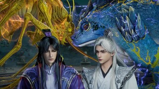"They look like a family of four!" Rough hunter x handsome young husband x two beast sons