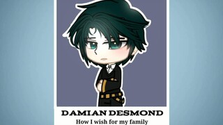 _YEARBOOK_ || Damian Desmond || gacha neon || sxf