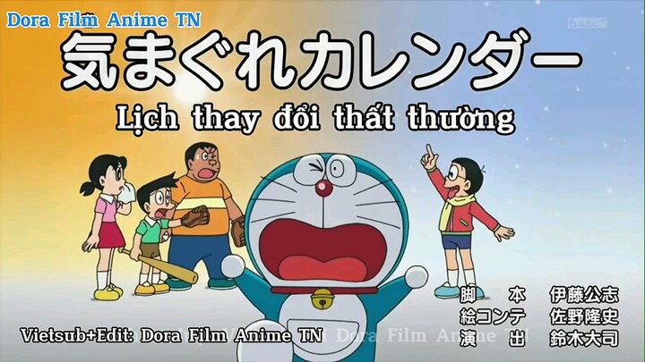 [Vietsub] Doraemon - Tập 925: Lịch Thay Đổi Thất Thường