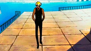 The weakening of Sanji in two years (Sanji's prototype is Oda's rival in high school)