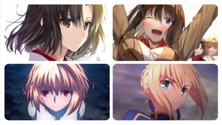 ⚡The four heroines of Type-Moon⚡