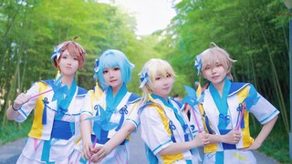 "Ra*bits" Milky Starry Charm🎋 Ensemble Stars ES🎋 Tanabata Festival. Ver Rabbit Group is a cute duck! !