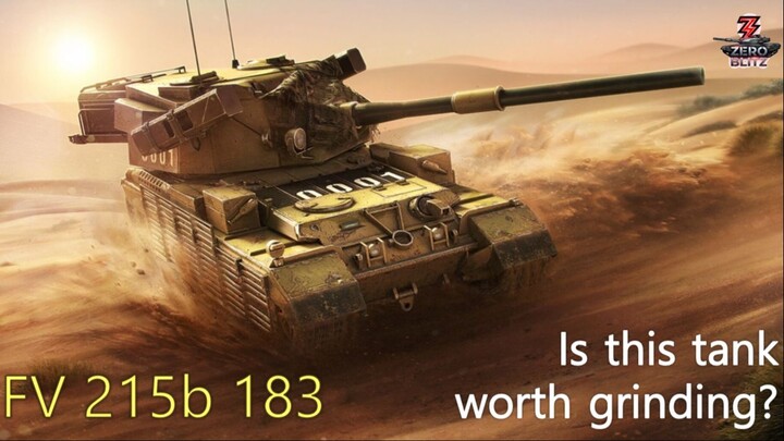WoT Blitz | FV215b 183 Review - Is this tank worth grinding?