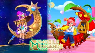 Chang'e Moon Artist Sanrio Collab Skin VS Lunar Magic Skin | MLBB