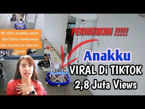ANAKKU VIRAL DI TIKTOK DAN IG, STOP PENGGUNAAN BABY WALKER !!!!!