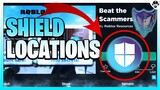 Shield Locations BEAT THE SCAMMERS | ROBLOX
