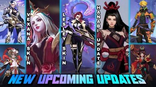 LESLEY UPCOMING SKIN PART2 - HANABI REVAMP WITHOUT MASK? & MORE | Mobile Legends #whatsnext Ep.193