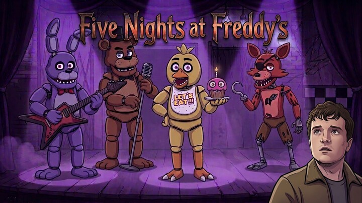 Creepin' Towards the door (Edit) - Five Night at Freddy's