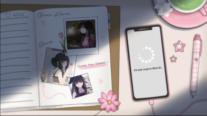 Shiruu Kaerina - Starting Soon Screen (New Stream Overlay)