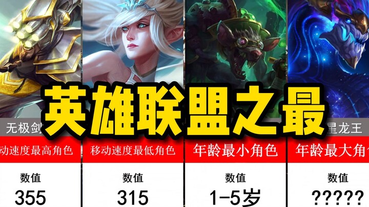 英雄联盟之最