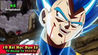 10 Bài Học Đạo Lý từ Hoàng Tử VEGETA  Chó chui gầm chạn #Mùa tựu trường xem anime