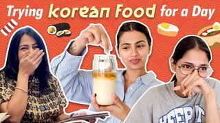 Eating Korean Food for 24hrs!! | Aashna Hegde