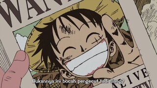 Momen orang-orang keget melihat bounty luffy