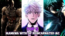 Top 5 Rekomendasi Manhwa MC OverPower Yang Wajib Kalian Baca 🔥🔥