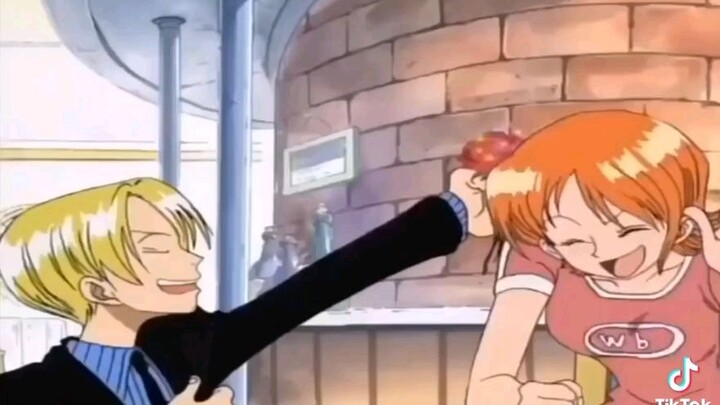 Sanji and Nami old moments...