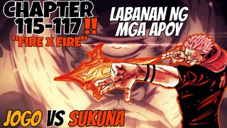 SUKUNA VS. JOGO FULL FIGHT🔥!! "APOY LABAN SA APOY!!"🔥 | JUJUTSU KAISEN EPISODE 37 | JJK(TAGALOG)