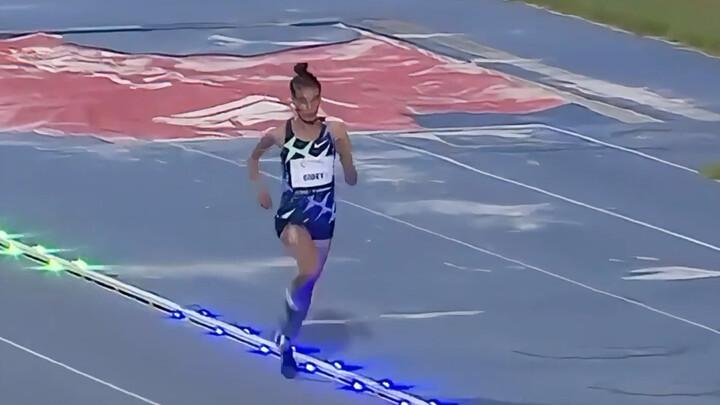 She broke the world record in her own way.