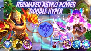 DOUBLE HYPER NEW META MAGIC CHESS | REVAMPED ASTRO POWER DOUBLE HYPER NEW EVOLUTION NEW TRICK