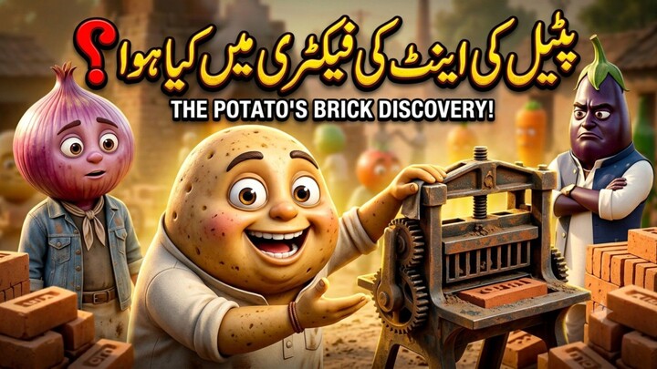 The Potato's Big Brick Discovery! 🧱