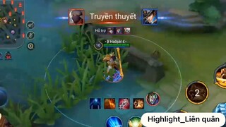 Đánh như hack thế này xứng đáng có 10 người yêu chưa các bác #liênquânmobile