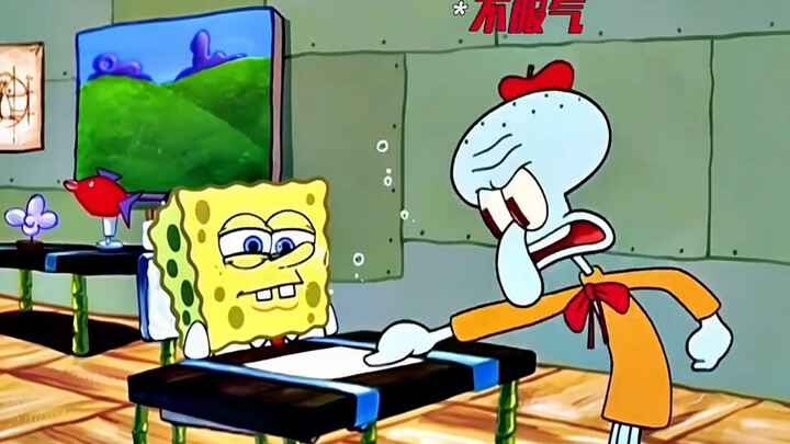 SpongeBob: Thua thì luyện nhiều lên, tôi còn chê không thèm dùng tay phải đâu! #ĐềXuấtAnime