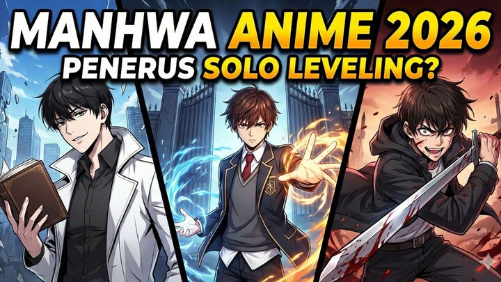 4 Anime Manhwa 2026 Wajib Nonton!