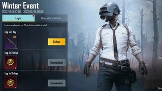 New Winter Event 🔥 Login & Collect Rewards! 😈 PUBG Mobile Kr