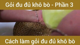 Cách làm gỏi đu đủ khô bò #3