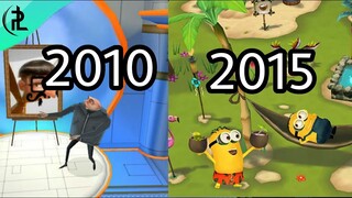 Despicable Me Game Evolution [2010-2015]