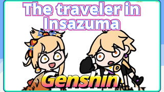 The traveler in Insazuma