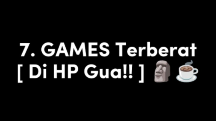 Game² Di HP Gua🗿☕| HP kentang pun menangis🥔