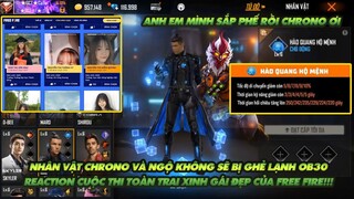 Free Fire| Chrono và ngộ không bị ghẻ lạnh Ob30? Cuộc thi Free Fire toàn trai xinh gái đẹp