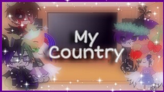 Afton Family react to My Country||Gacha club Indonesia🇮🇩/*＊✿❀　❀✿＊*