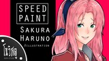 SPEED PAINT #illustration : Sakura Haruno