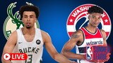 LIVE - MILWAUKE BUCKS VS WASHINGTON WIZARDS - 2021 NBA SUMMER LEAGUE