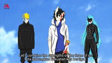 Kerjasama tim untuk kalahkan Sinora Otsutsuki Red Mode - Boruto Two Blue Vortex 618