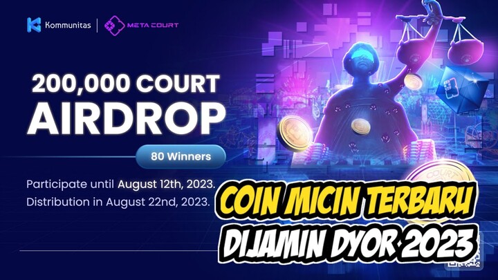 METACOURT !! KOIN MICIN CRYPTO YANG DIJAMIN DYOR 2023